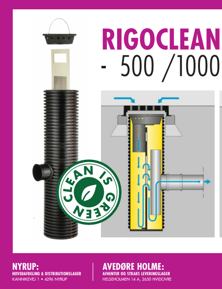 Rigoclean 500/1000 Nyrup Plast